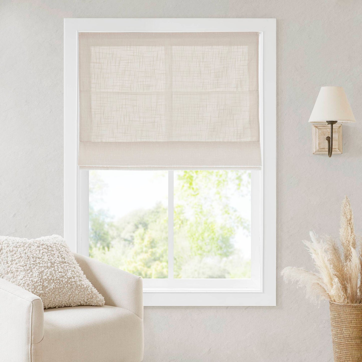 Quincy Total Blackout Cordless Roman Shade