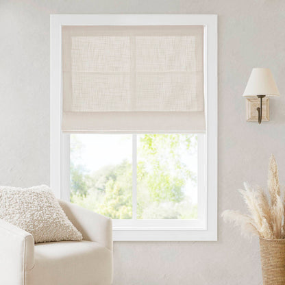 Quincy Total Blackout Cordless Roman Shade