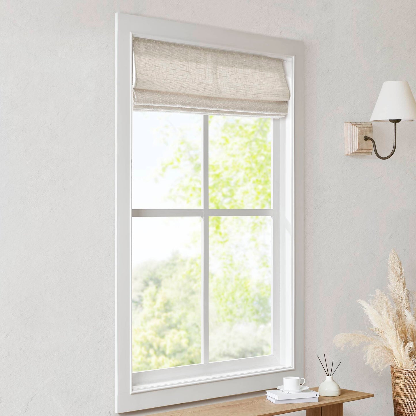 Quincy Total Blackout Cordless Roman Shade