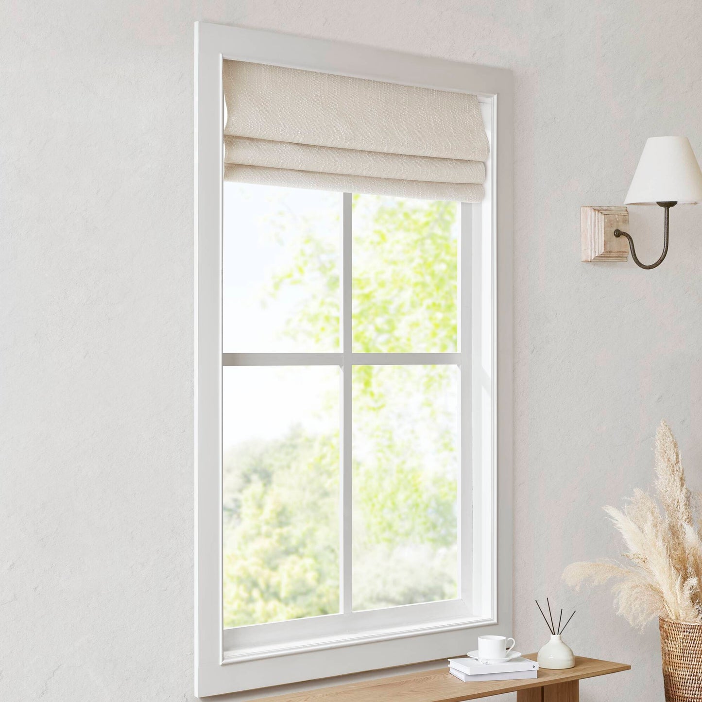 Quincy Total Blackout Cordless Roman Shade