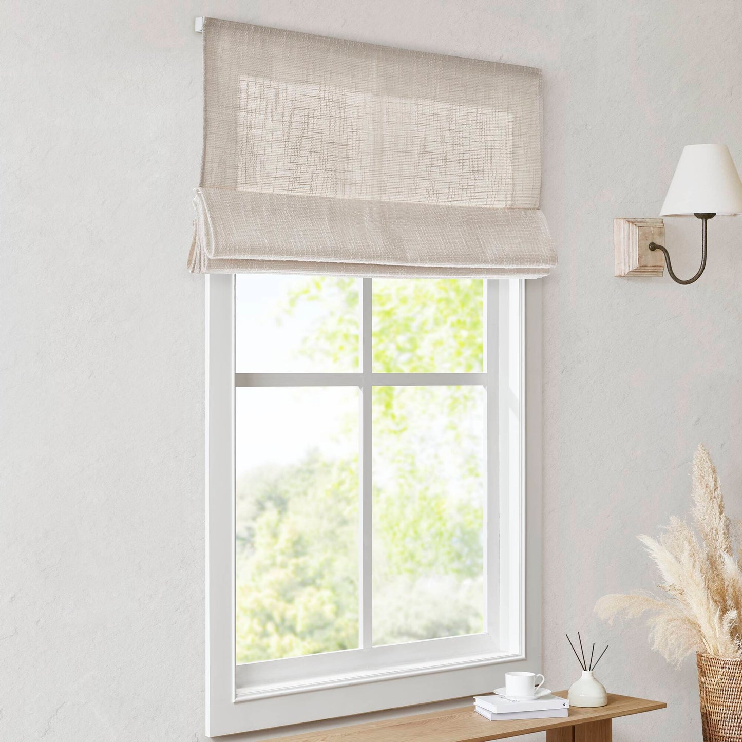 Quincy Total Blackout Cordless Roman Shade