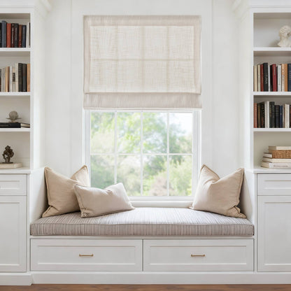 Quincy Total Blackout Cordless Roman Shade