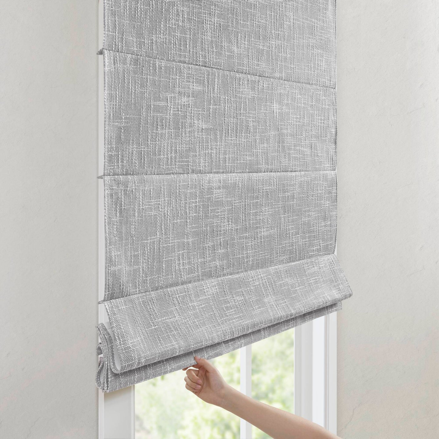 Quincy Total Blackout Cordless Roman Shade