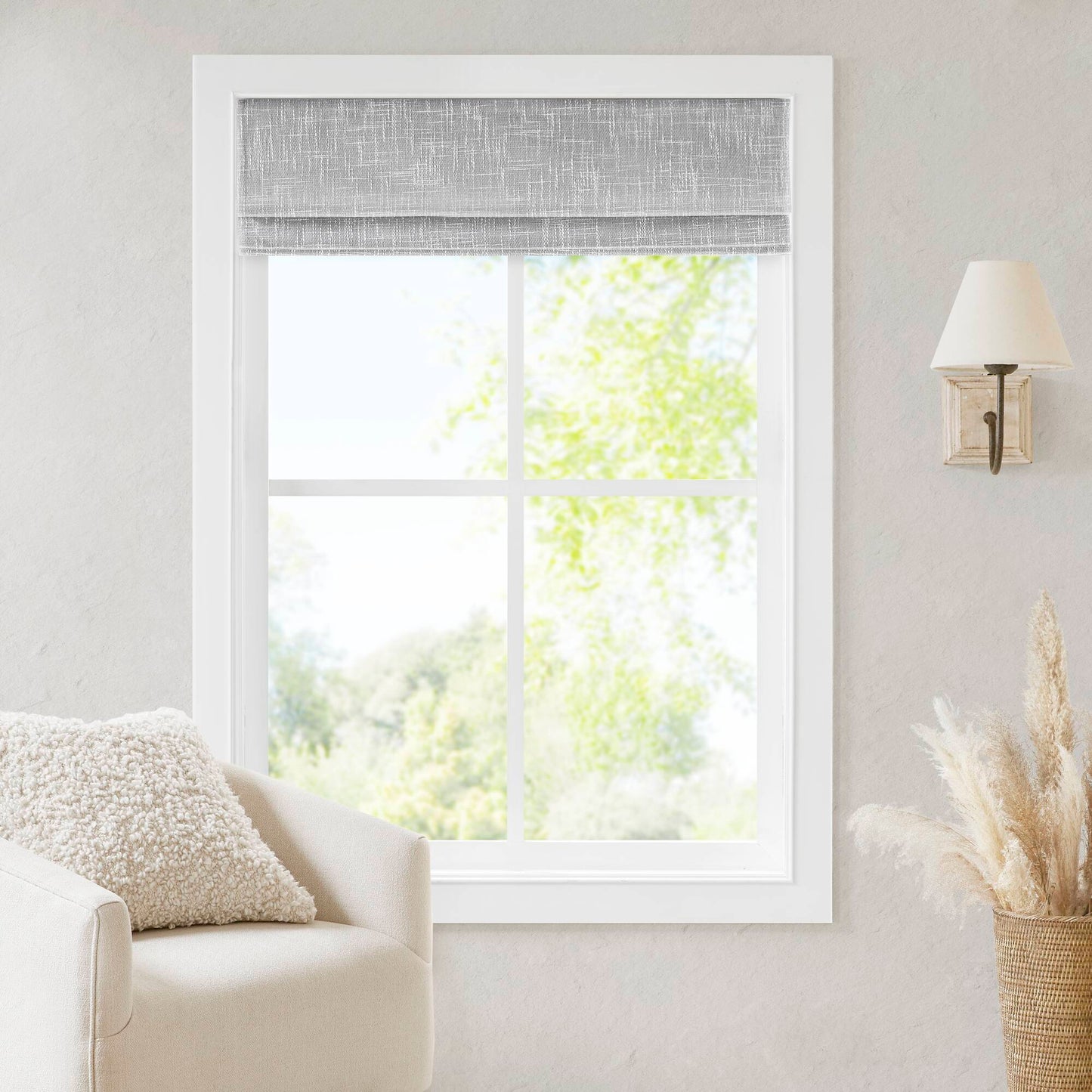 Quincy Total Blackout Cordless Roman Shade