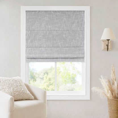 Quincy Total Blackout Cordless Roman Shade