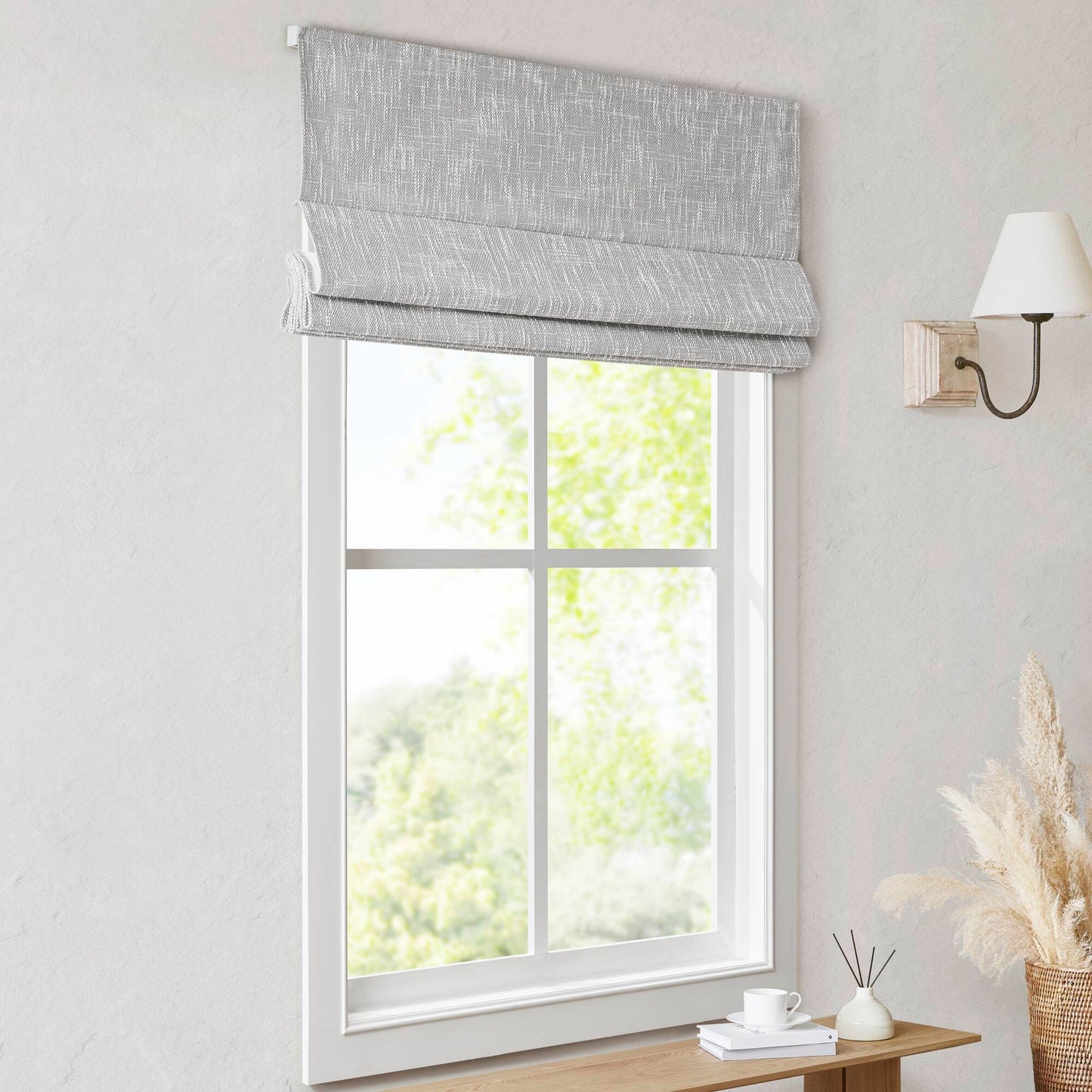 Quincy Total Blackout Cordless Roman Shade