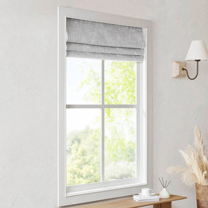 Quincy Total Blackout Cordless Roman Shade