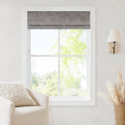 Quincy Total Blackout Cordless Roman Shade