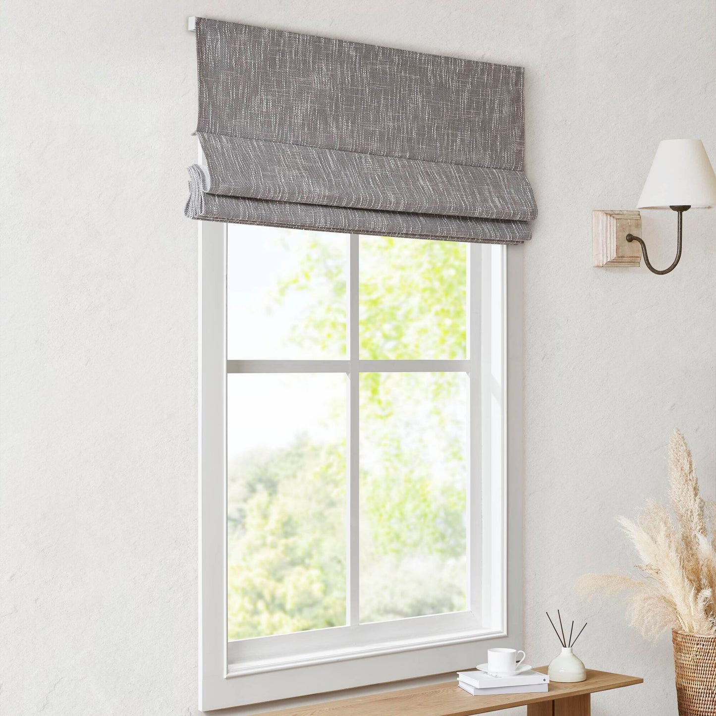 Quincy Total Blackout Cordless Roman Shade