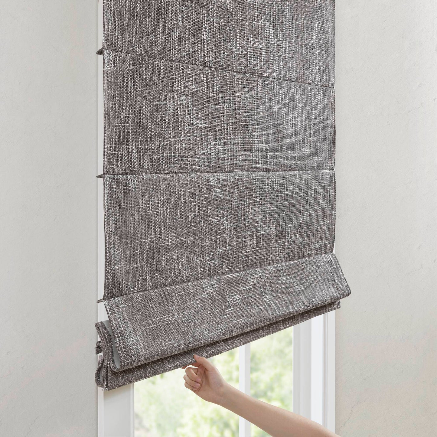 Quincy Total Blackout Cordless Roman Shade