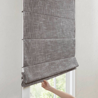 Quincy Total Blackout Cordless Roman Shade