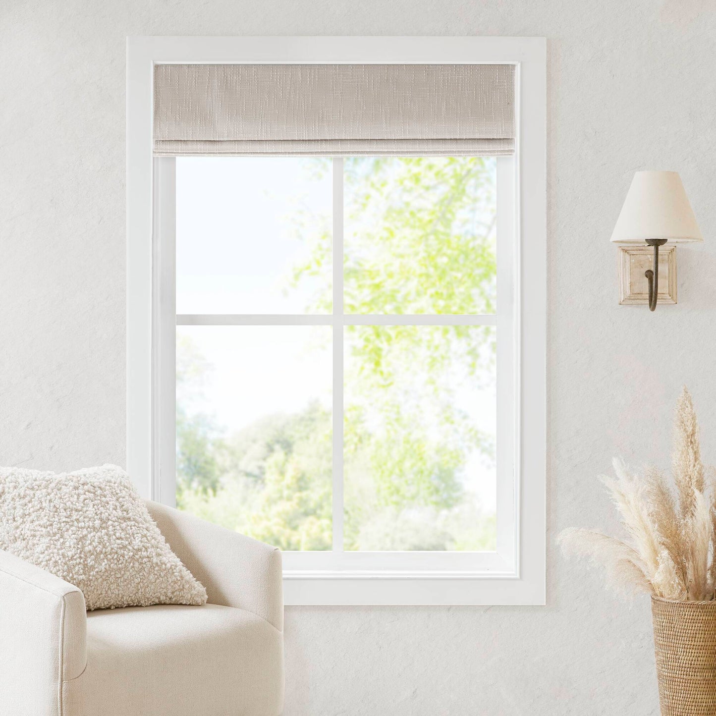 Quincy Total Blackout Cordless Roman Shade