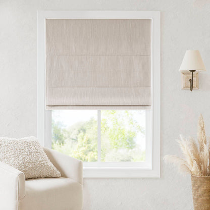 Quincy Total Blackout Cordless Roman Shade