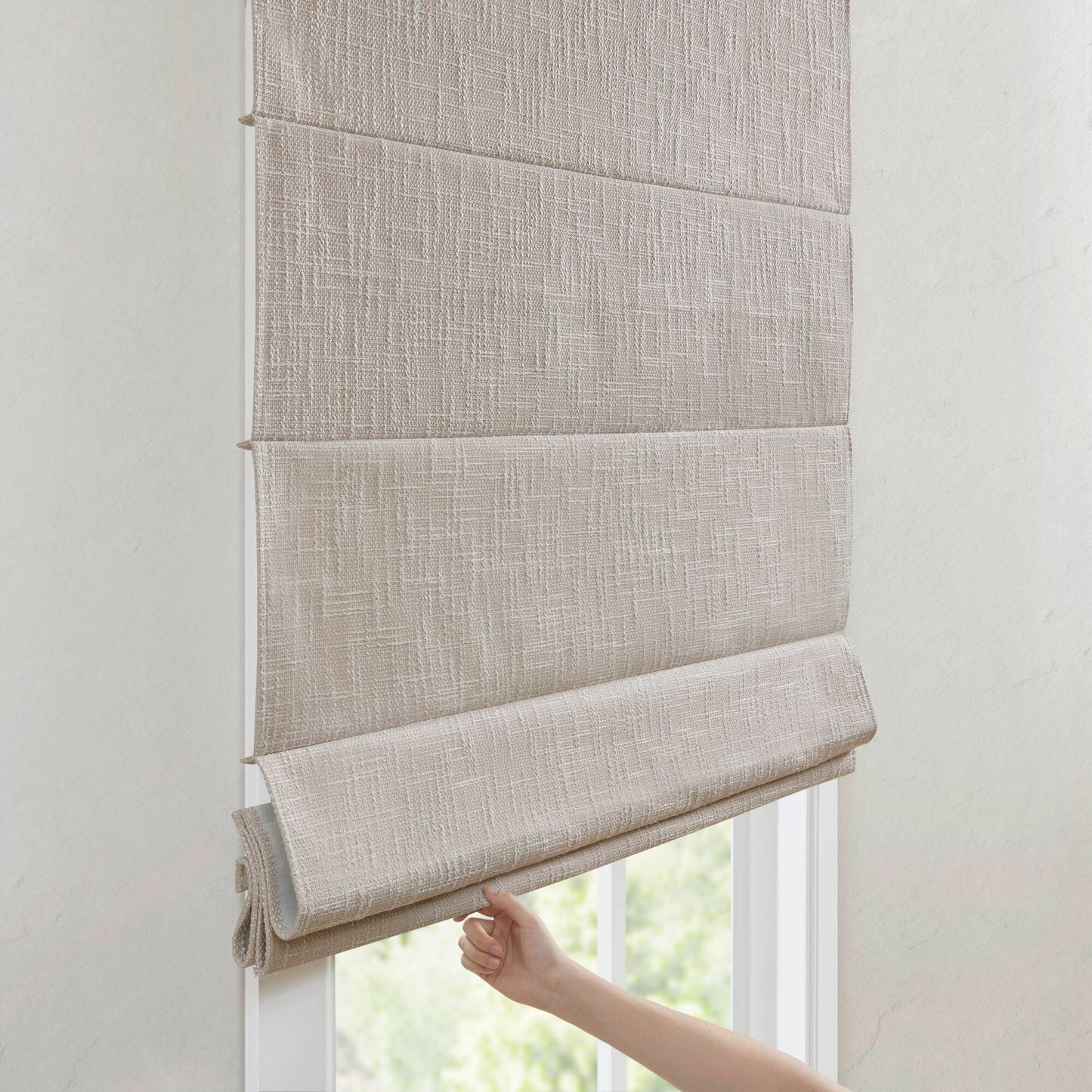 Quincy Total Blackout Cordless Roman Shade