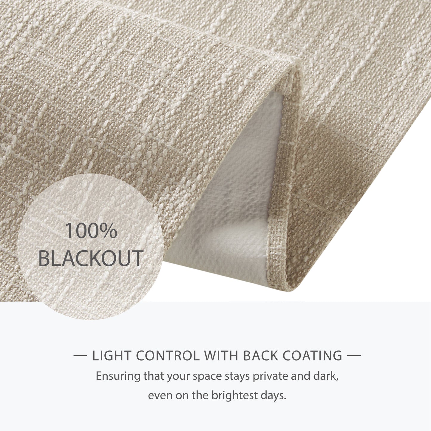 Quincy Total Blackout Cordless Roman Shade