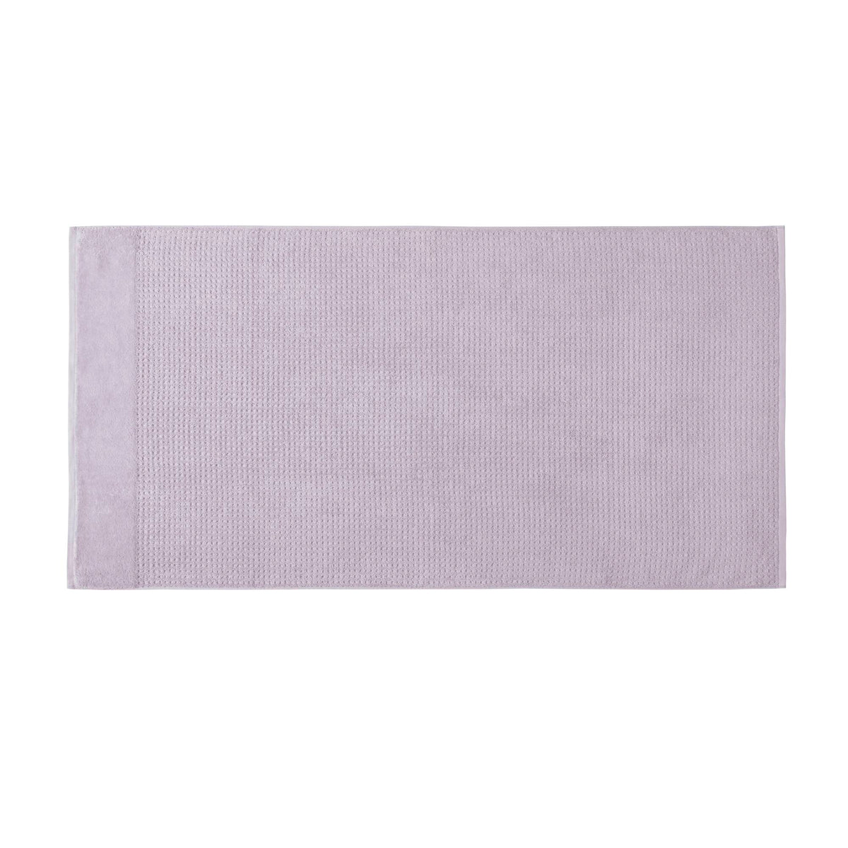 Spa Waffle Cotton Waffle Jacquard Antimicrobial Bath Towel 6-Piece Set