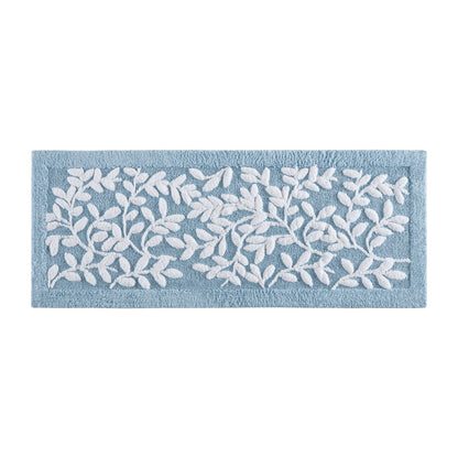 Serene Cotton Floral Tufted Bath Rug