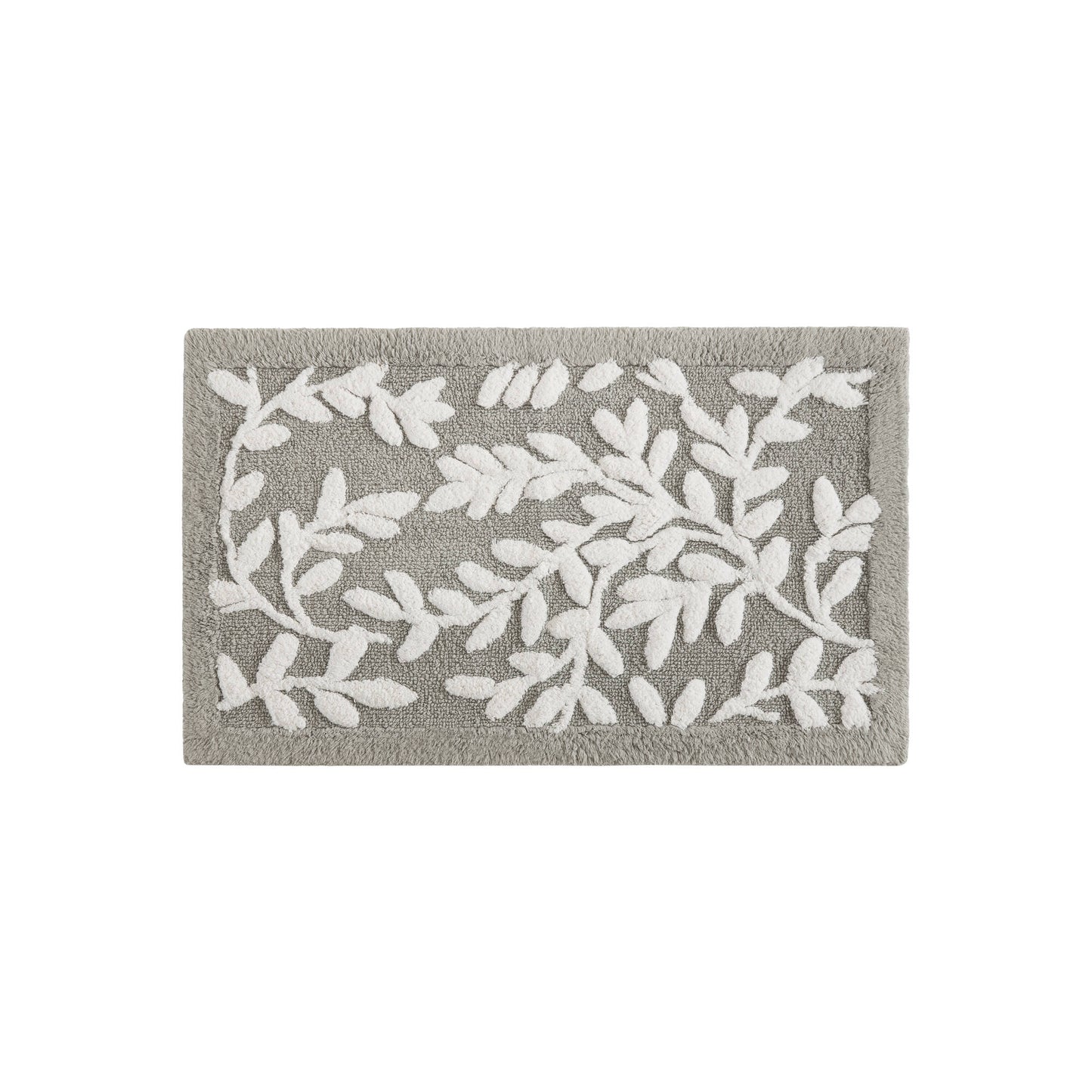 Serene Cotton Floral Tufted Bath Rug