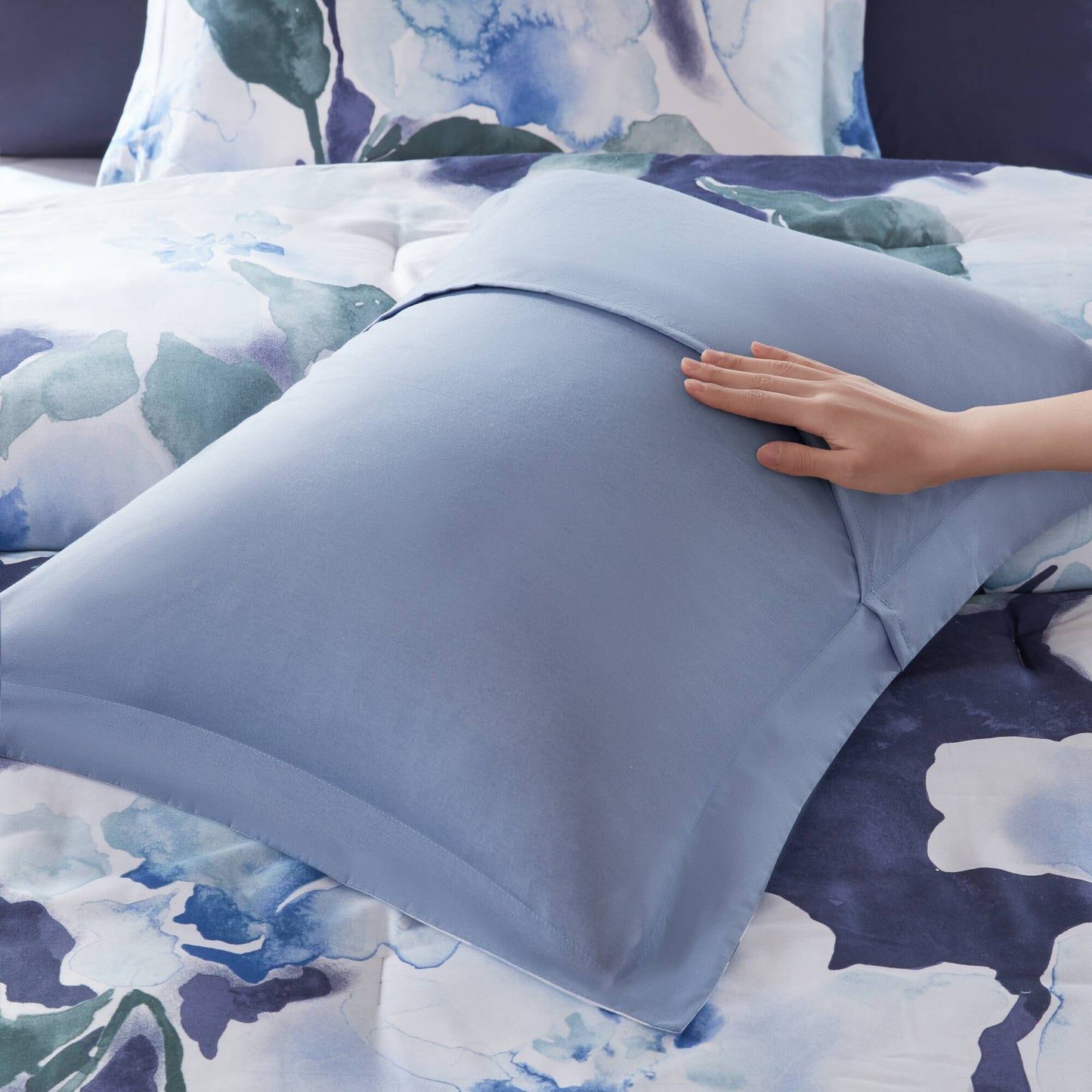 Shanti 7-Piece 100% Cotton Printed Comforter Set