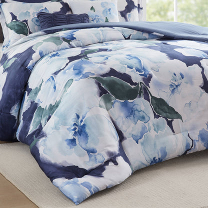 Shanti 7-Piece 100% Cotton Printed Comforter Set