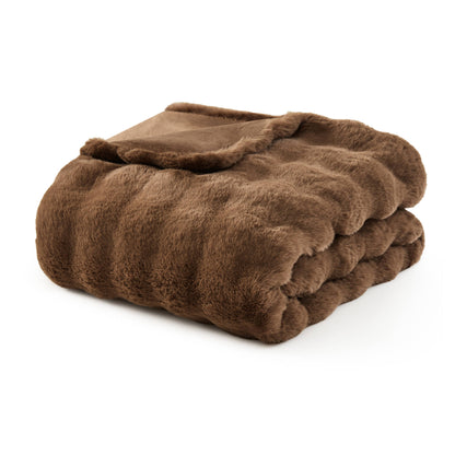 Vivienne Luxury Faux Fur Throw