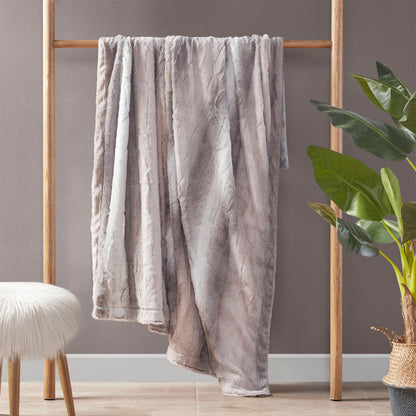 Zuri Faux Fur Throw