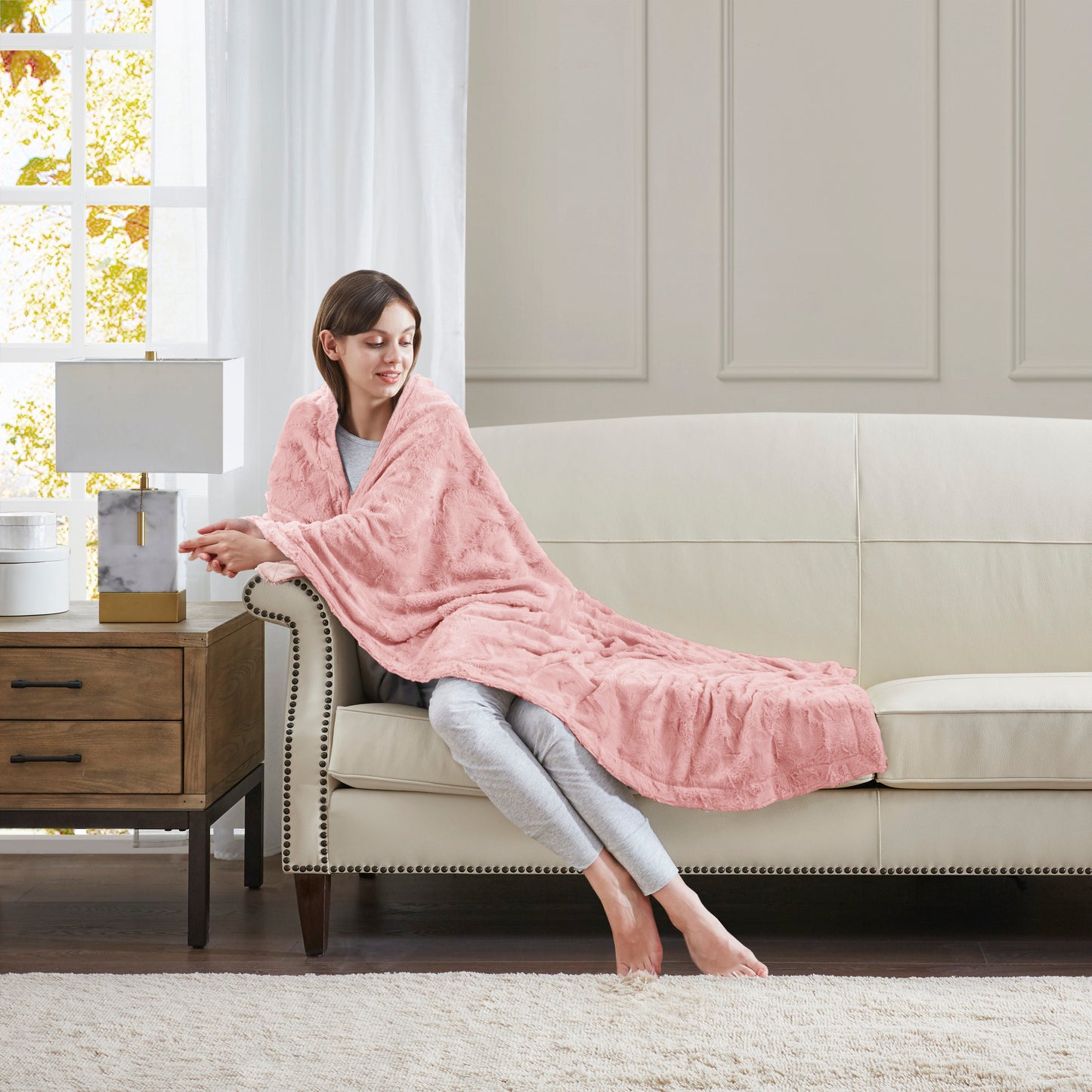 Zuri Faux Fur Blanket