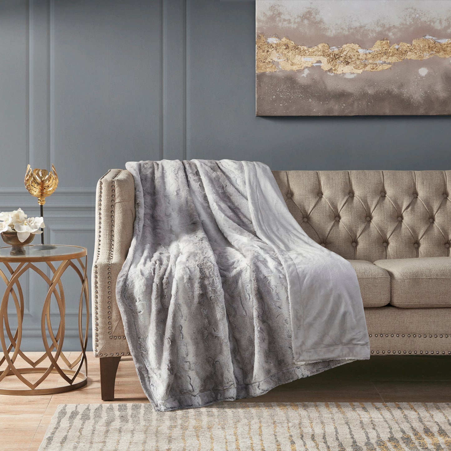 Zuri Faux Fur Blanket