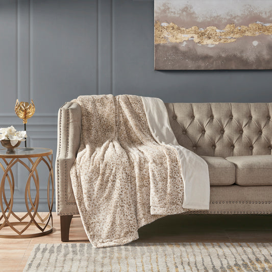 Zuri Faux Fur Throw