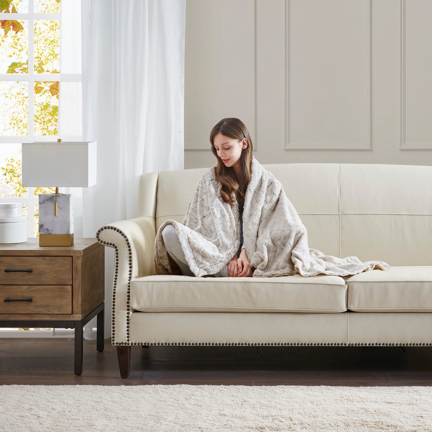 Zuri Faux Fur Blanket