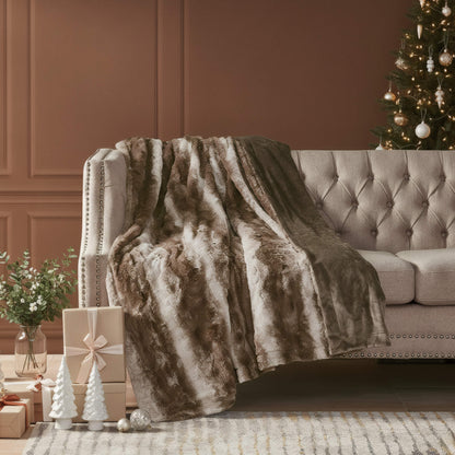 Zuri Oversized Faux Fur Throw