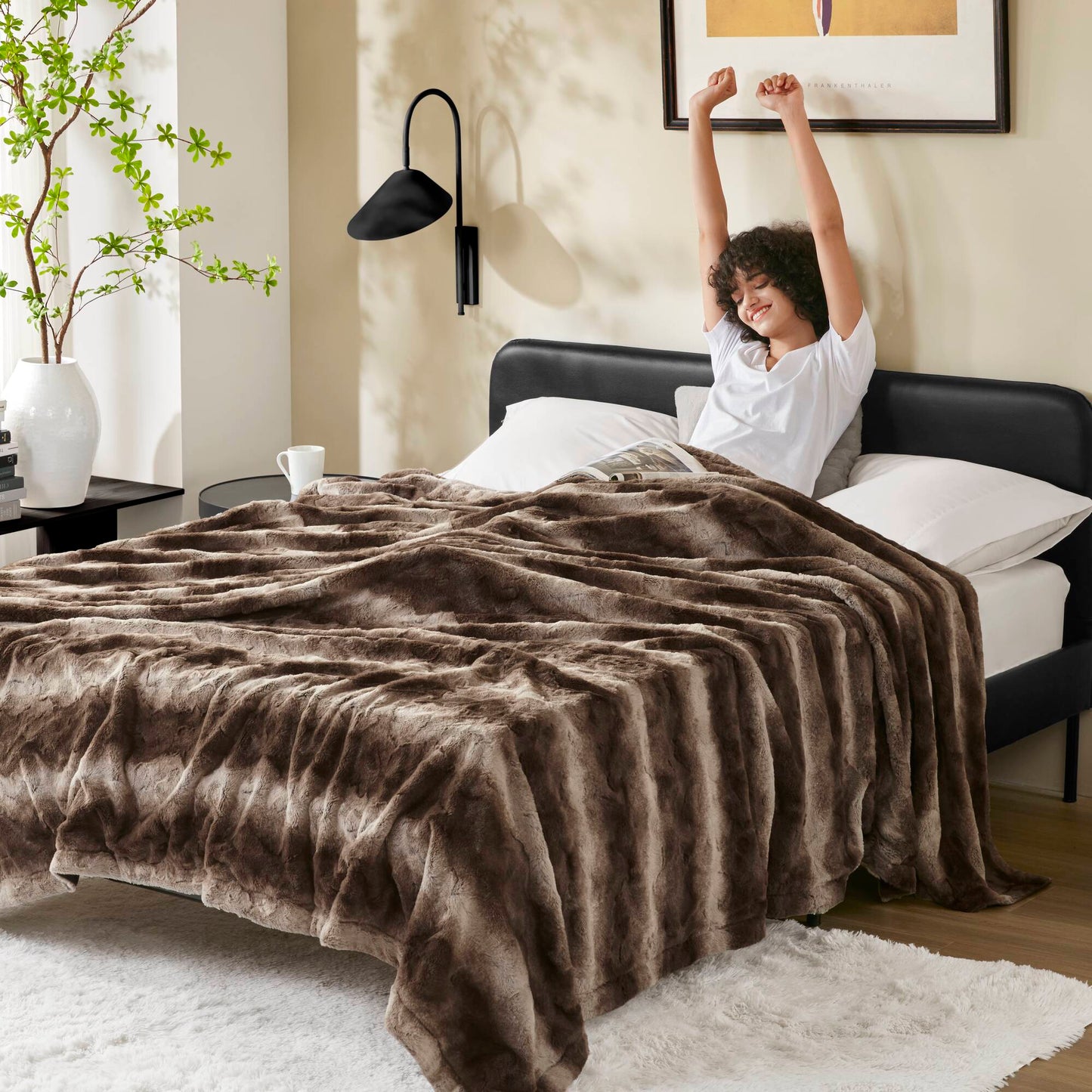 Zuri Faux Fur Blanket