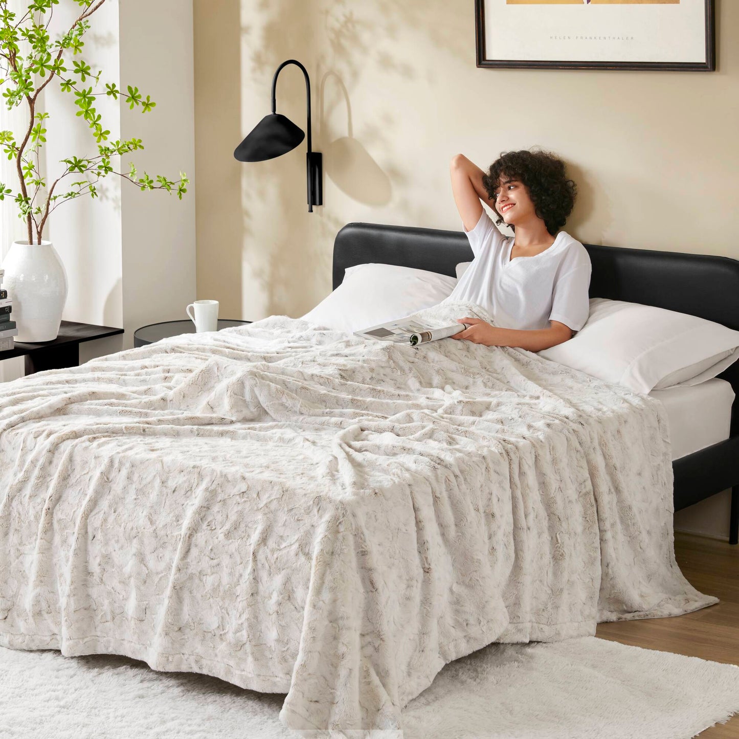 Zuri Faux Fur Blanket