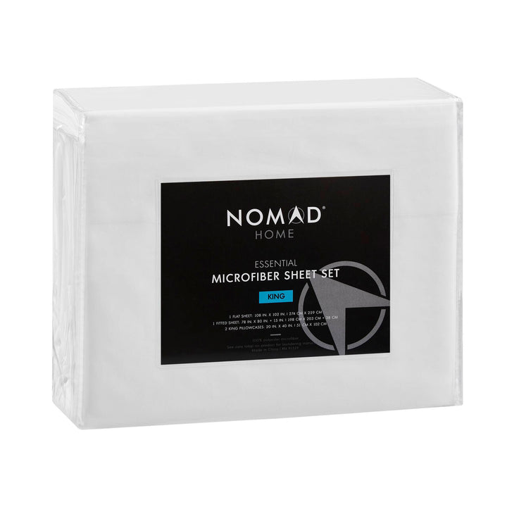 Hotel Collection Microfiber Antimicrobial 4-Piece Sheet Set