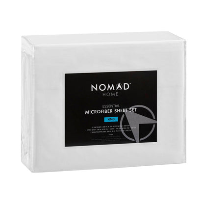 Hotel Collection Microfiber Antimicrobial 4-Piece Sheet Set