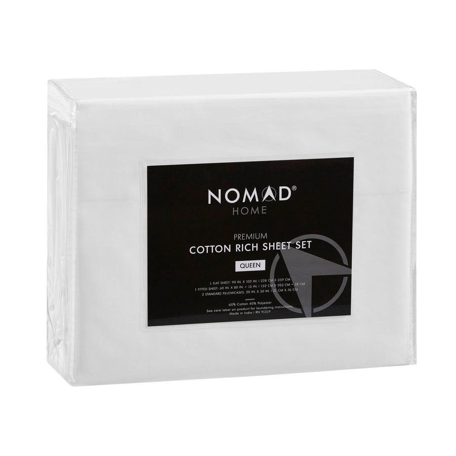 Hotel Collection Cotton Rich Antimicrobial 4-Piece Sheet Set