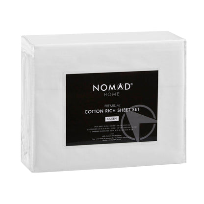 Hotel Collection Cotton Rich Antimicrobial 4-Piece Sheet Set