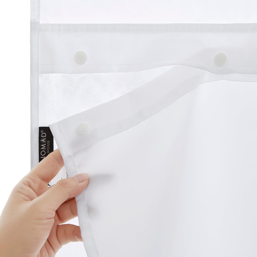 Hotel Collection Polyester Essential Shower Curtain - Pindot