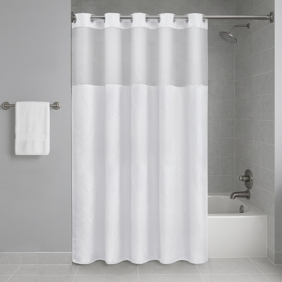 Hotel Collection Polyester Essential Shower Curtain - Pindot
