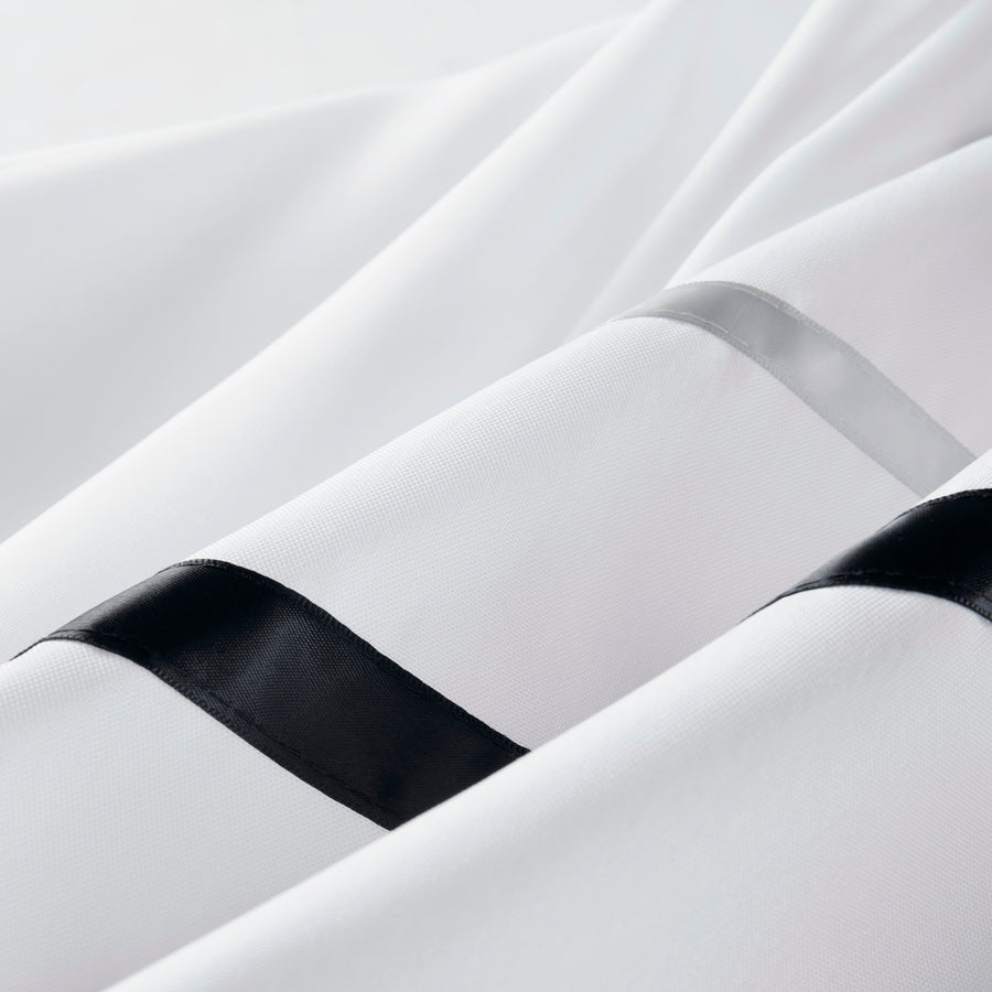 Hotel Collection Polyester Premium Shower Curtain - Ribbon