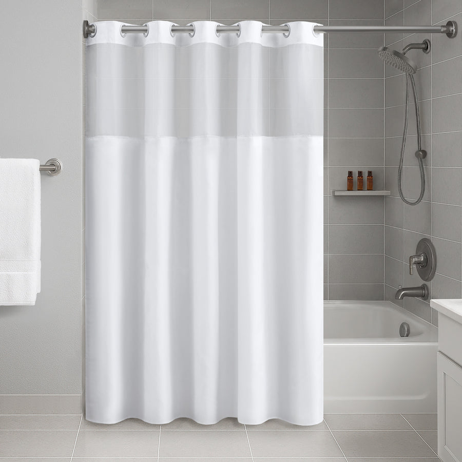 Hotel Collection Polyester Essential Shower Curtain - Solid