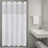 Hotel Collection Polyester Premium Shower Curtain - Jacquard Stripe