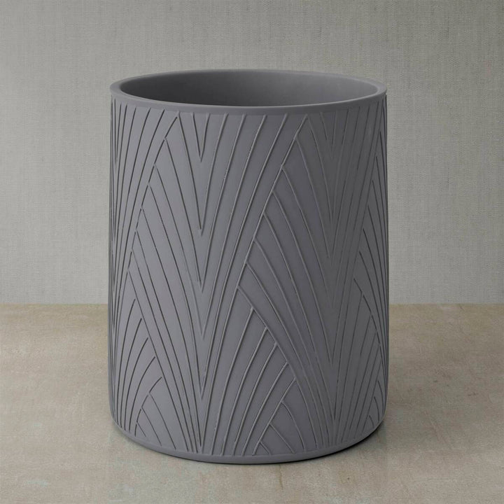 Hotel Collection Diatom Bath Accessories Antimicrobial 4-Piece Set - Pebble Grey