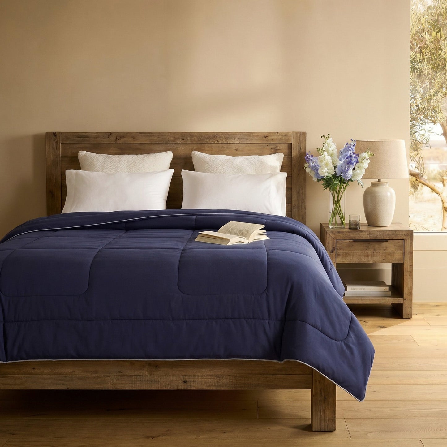🎁 Cooling Lightweight Down Alternative Comforter (100% off)