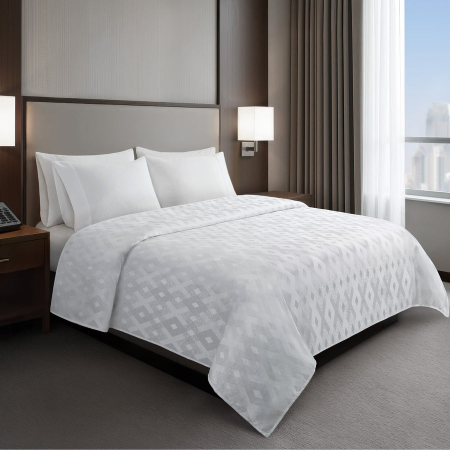 Hotel Collection Polyester Essential Nova Antimicrobial Coverlet