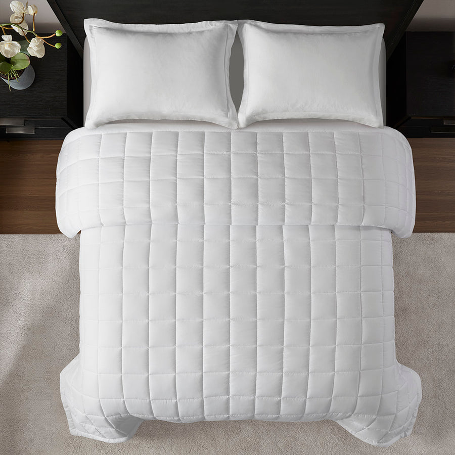 Hotel Collection Microfiber Essential Antimicrobial Blanket