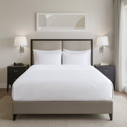 Hotel Collection Polyester Essential Lark Antimicrobial Coverlet