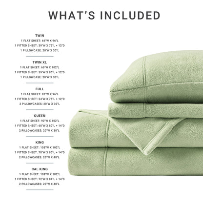 Micro Fleece Sheet Set