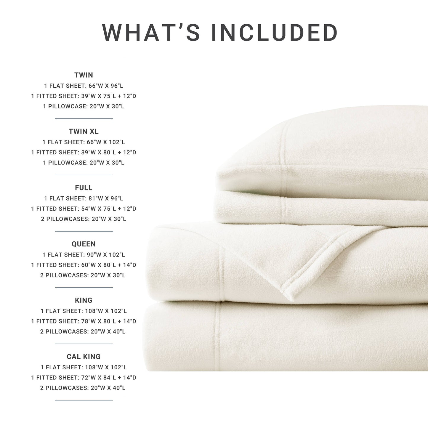 Micro Fleece Sheet Set