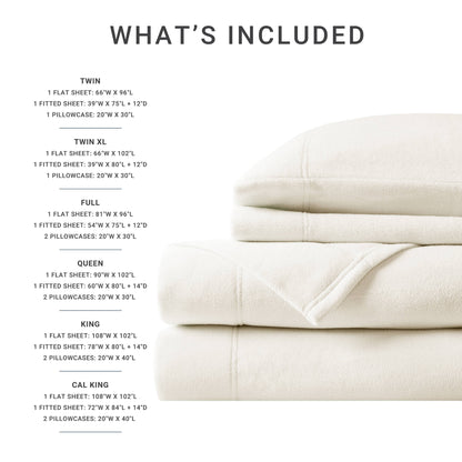 Micro Fleece Sheet Set